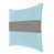 Velours turquoise / gris anthracite sélectionné