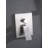 Ceiling Mounted Shower System Combo Set with Handheld and 16"Shower head-129589966