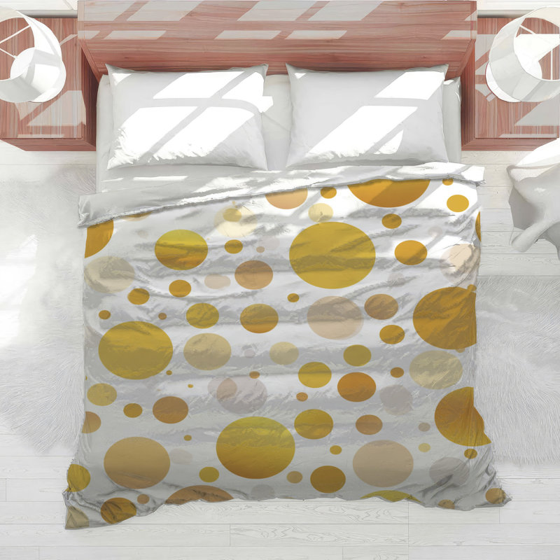 Polka Dots Bedding Pattern Comforter Modern, Queen