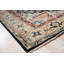Blue Hand-Knotted Wool Elaborate Floral Medallion Geometric Modern Contemporary Carpet Rug-1622458701