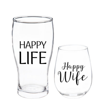 Anhthu 17oz. Glass Set