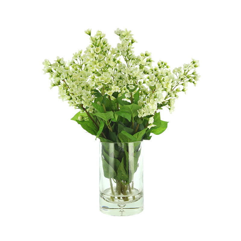 Polysilk Bouvardia Arrangement in Vase