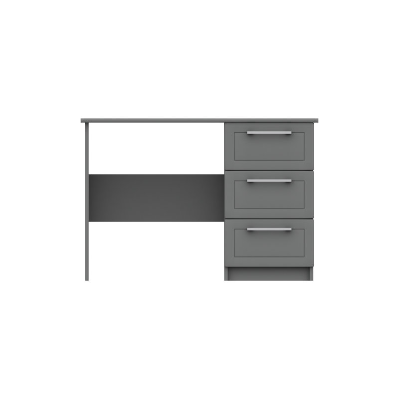 Allenna Dressing Table, Dust Grey Gloss