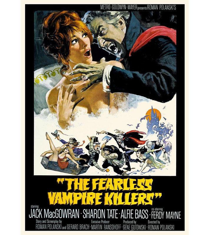 Art graphique sur toile tendue avec galerie d'archives Trinx Hollywood: The Fearless Vampire Killers, H 18 po x l 14 po