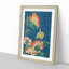 Canary and Peony by Katsushika Hokusai - Picture Frame Painting Print-55513750-55513752