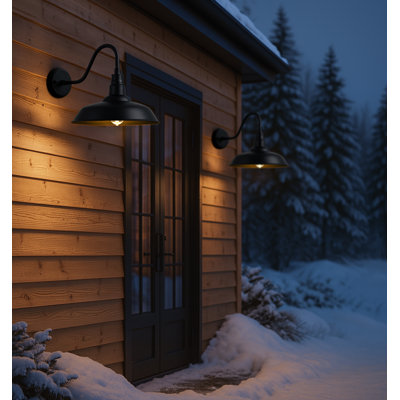 Lampe col de cygne extérieure