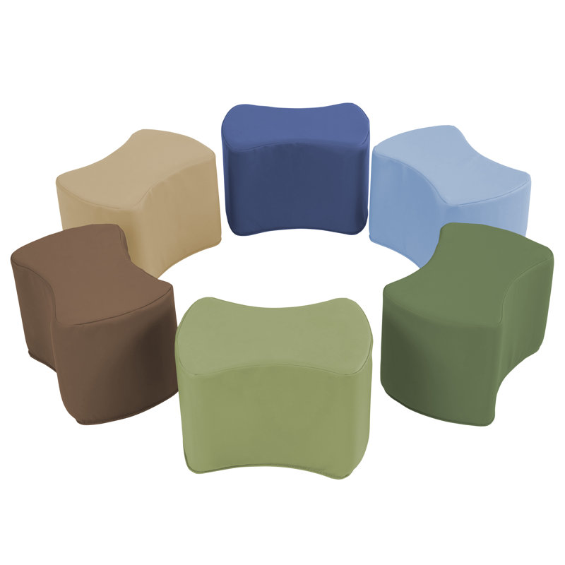 SoftScape 10" Height Butterfly Seating, Earthtone
