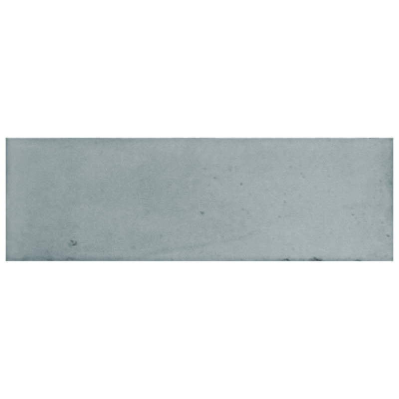 Coco 2" x 6" Porcelain Brick Look Subway Wall & Floor Tile, Blue Grass