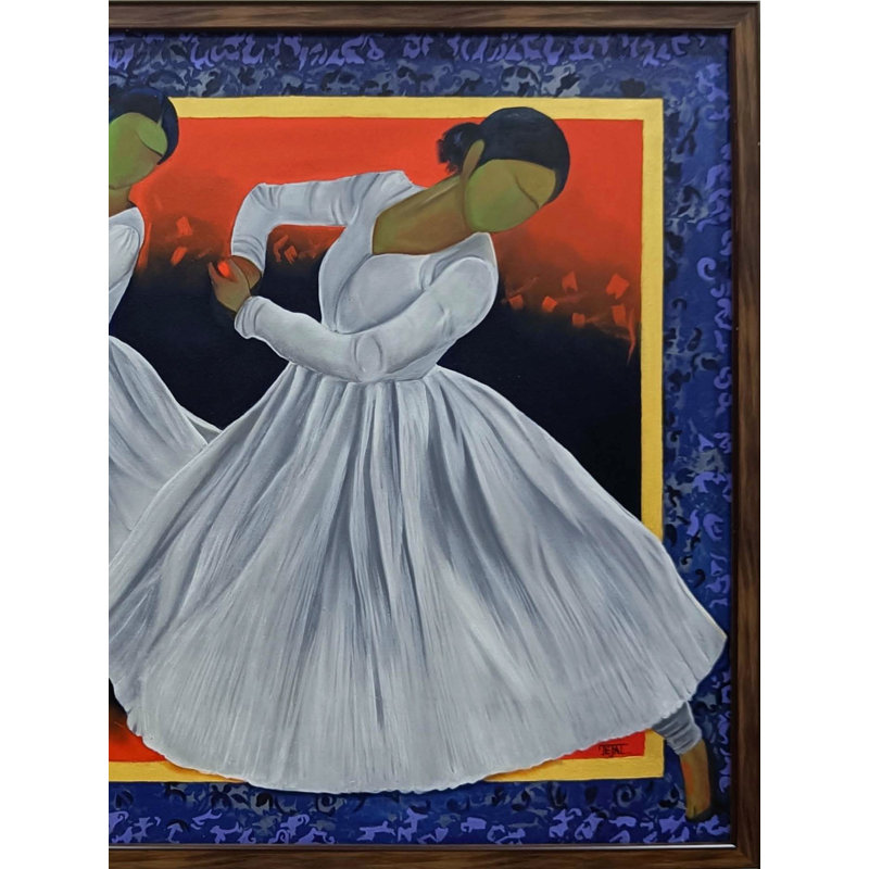 Taal - Dedication | Oil On Canvas | By Tejal Modi | With Frame