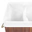 Fabric Laundry Hamper with Handles-93755515-105422174