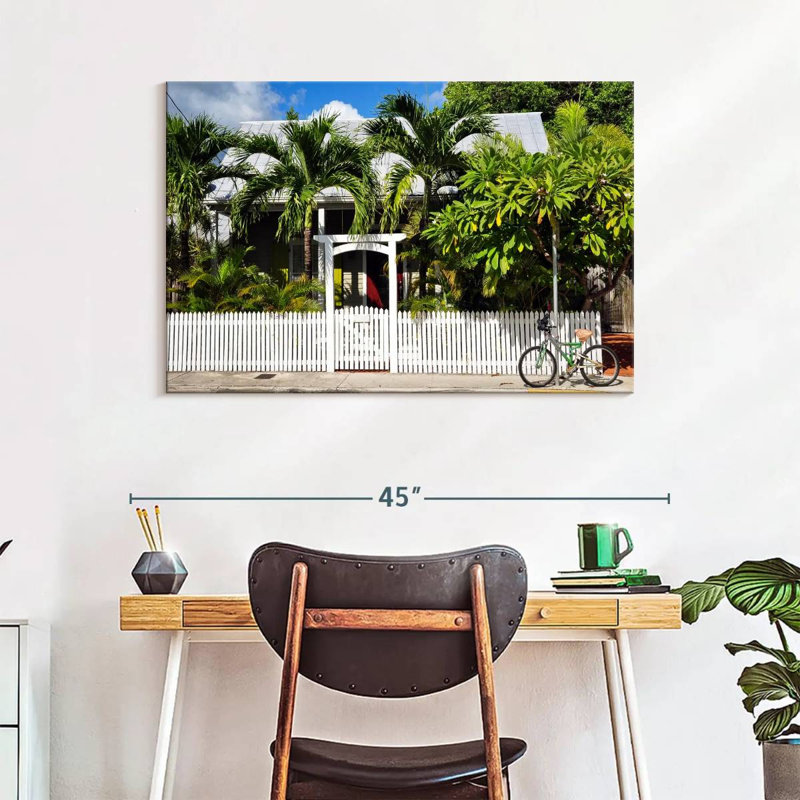 Lilie Key West Cottage, 26" H x 39" W
