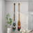 Wood Novelty Canoe Oar Paddle Home Wall Decor with Arrow and Stripe Patterns