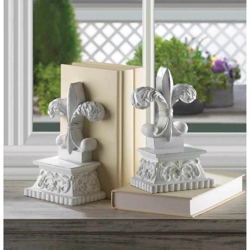Serre-livres FLEUR-DE-LIS