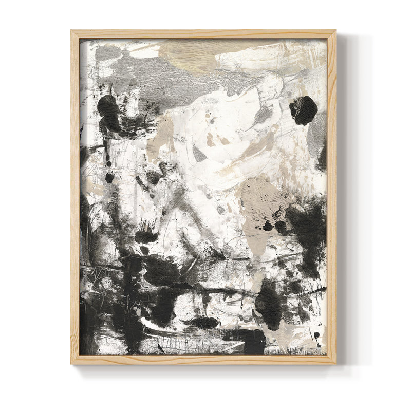 Disarray I Framed Print - Solid Wood, 30" H x 24" W