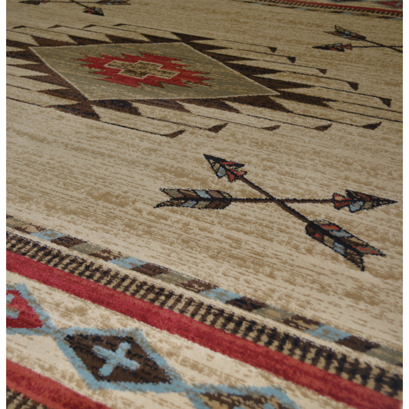 Perrault Southwestern Indoor Rug, Rectangle 2'3" x 3'3"