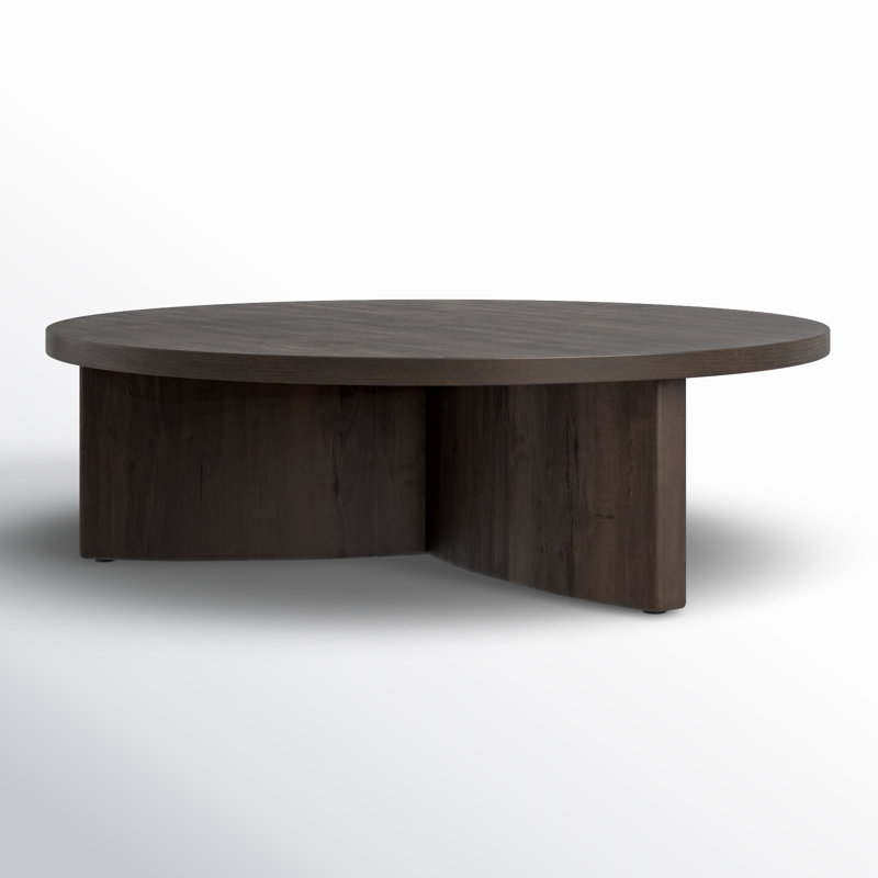 Toli Marble Coffee Table, Smoked Black/Smoked Black