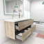 Ensemble de meuble-lavabo double mural 60 po Audrieana-1270864580