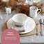 Mikasa Egret China Dinner Set, White