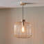 Reposa 1 - Light Gold Lantern Pendant