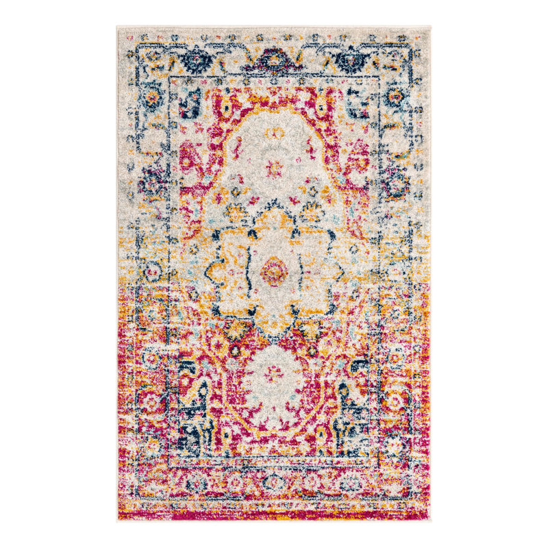 Hagberg Oriental Indoor Rug, Rectangle 3'3" x 5'3"