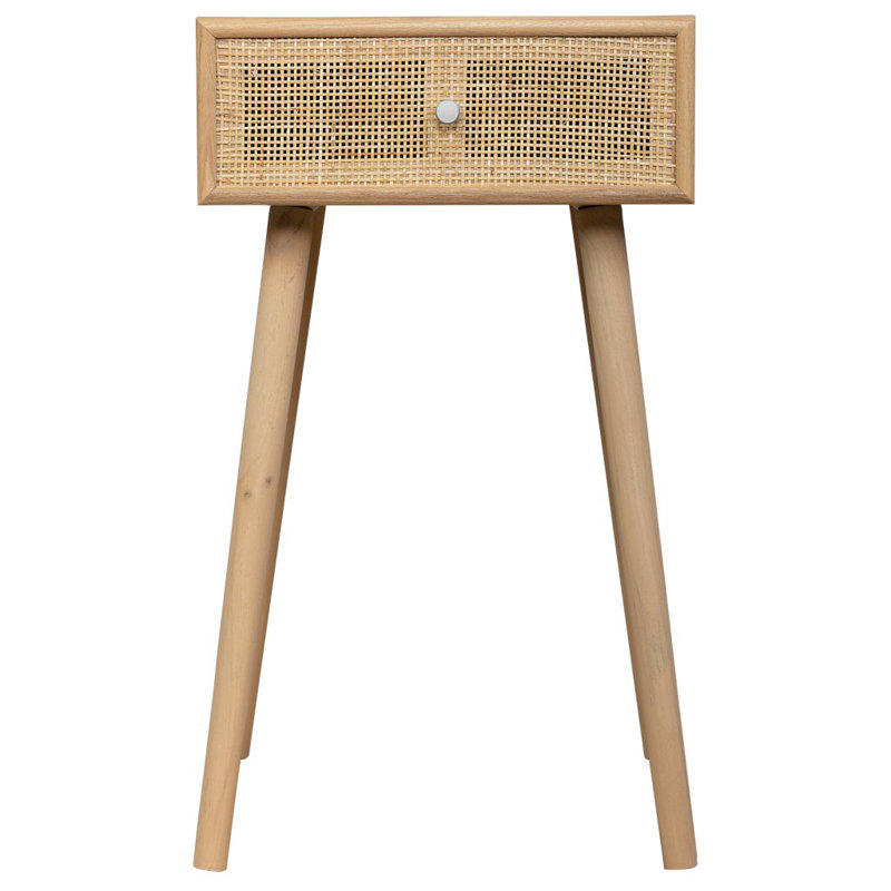 Alyona 40cm W Manufactured Wood Bedside Table