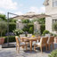 Parasol de patio en porte-à-faux décalé de 10 pi, mécanisme de rotation lisse à 360 ° et évent supérieur respirant, auvent imperméable UV50 + résistant à la décoloration et cadre antirouille-1659739041