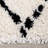 Lydon Soft Geometric Ivory/Black Indoor Area Rug-393522768