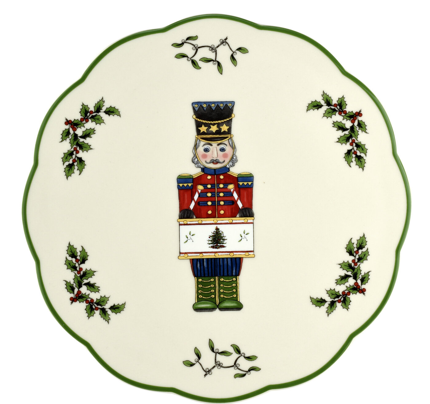 Christmas Tree Porcelain Serving Set