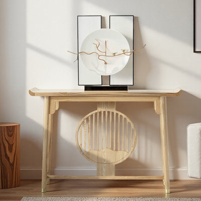 Console New New Style chinois en bois massif