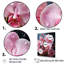 Orchidées roses, orchidées roses, fusion néon II sur toile-97053278-97053279