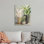 Art mural sur toile, "Jardin intérieur III"