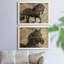 Midnight Stallion - ensemble de 2 peintures sur toile encadrées-1580004104-1580004107