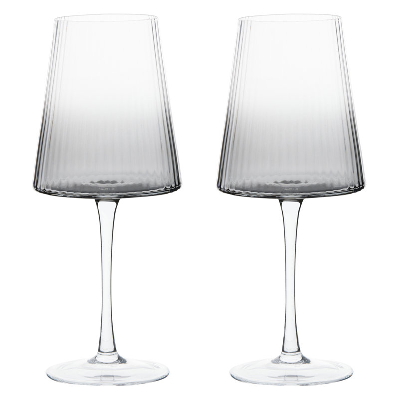 Empire 15,25 oz Ensemble de verres à vin, Fumée