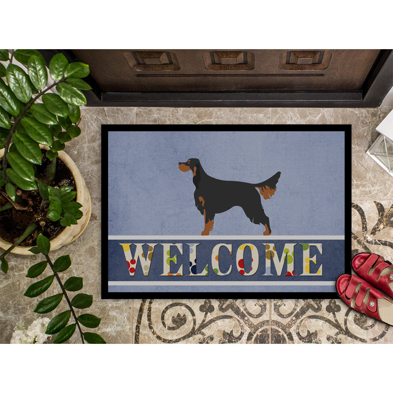 Non-Slip Outdoor Doormat, Rectangle 18" x 27"