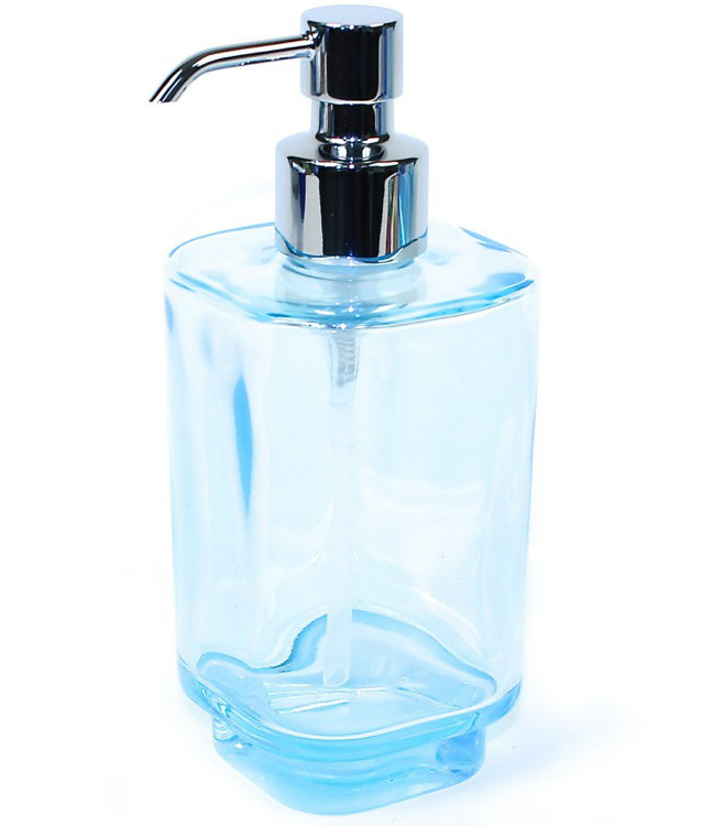 Distributeur de savon Nhek, Bleu ciel transparent