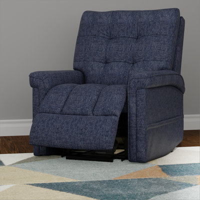 Power Lift Chair In Lugano Indigo