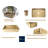Selected 13.62'' Stainless Steel Square Bathroom Sink-58997550
