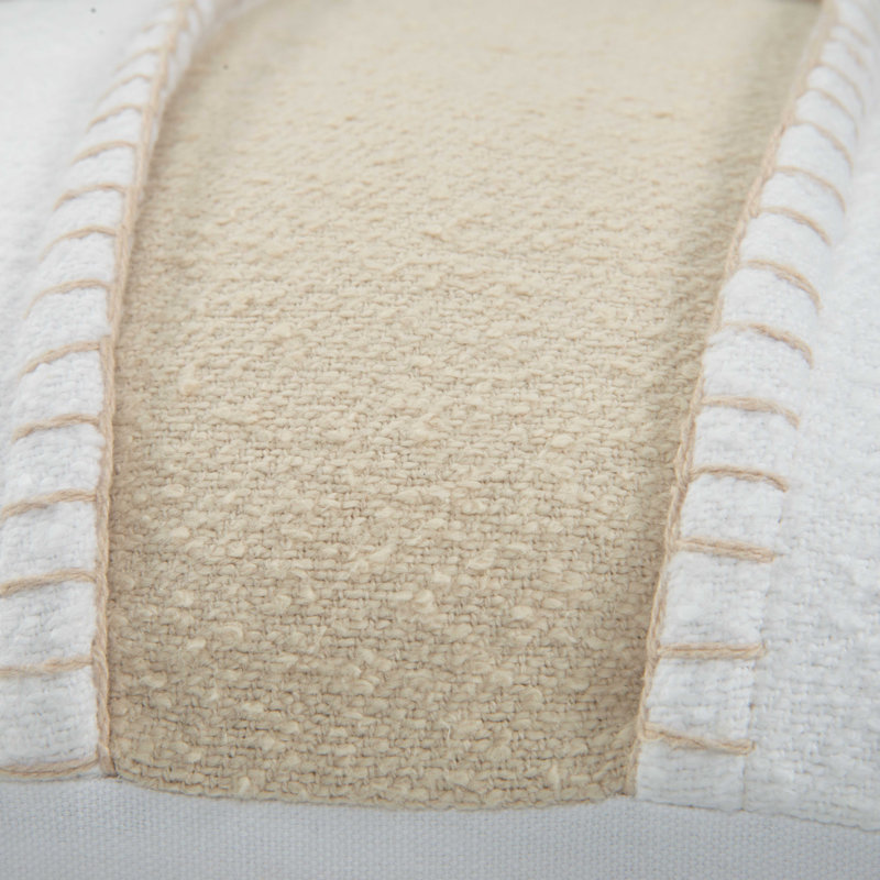 Striped Cotton Throw Pillow