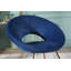 Fauteuil d'appoint en velours-1322290640