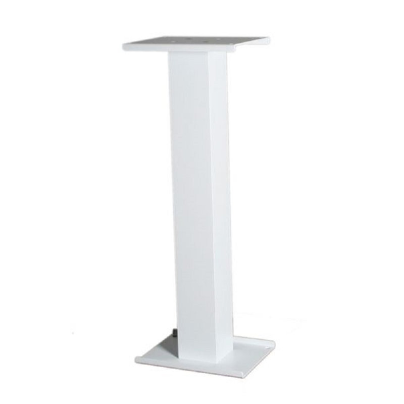 30'' H Square Standard Post, White