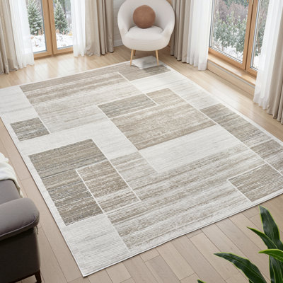 Tapis beige Huseman