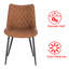 Alhambra 46.5cm H Upholstered Side Chair-2023817403-2056603098