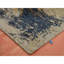 Tapis rectangulaire unique en laine de style années 1950 8 pi x 10 pi 4 po Carri Beige