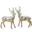 Figurines de renne rustique, 8,75 pouces
