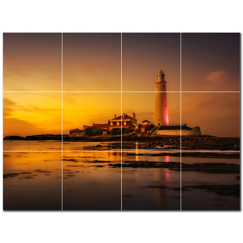 Panneau décoratif en céramique satinée 12 po x 12 po