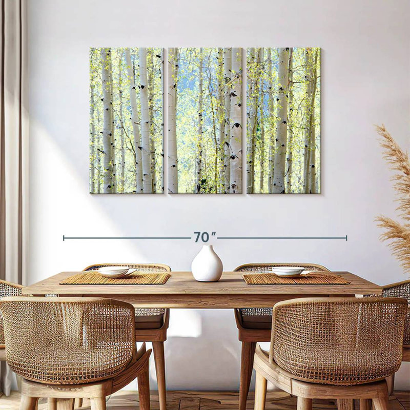Harnek Aspens, 36" H x 57" W