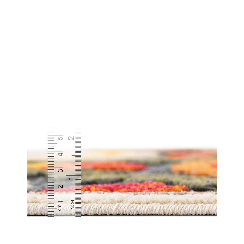 Bungalow Rose Oualida Caimin Rug, Rectangle 9' x 12'