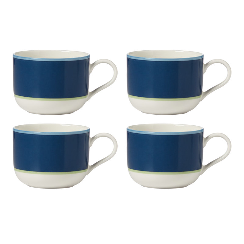 Make It Pop Porcelain Teacup, Blue