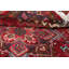 Tapis en laine rouge 5 pi 1 po x 6 pi 2 po one-of-kind à la main-noué la new age heriz Sirmans