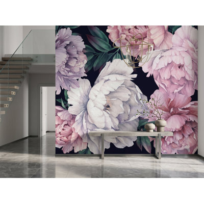 Wall Mural, 100"W x 100"H, Pre-Pasted Paper
